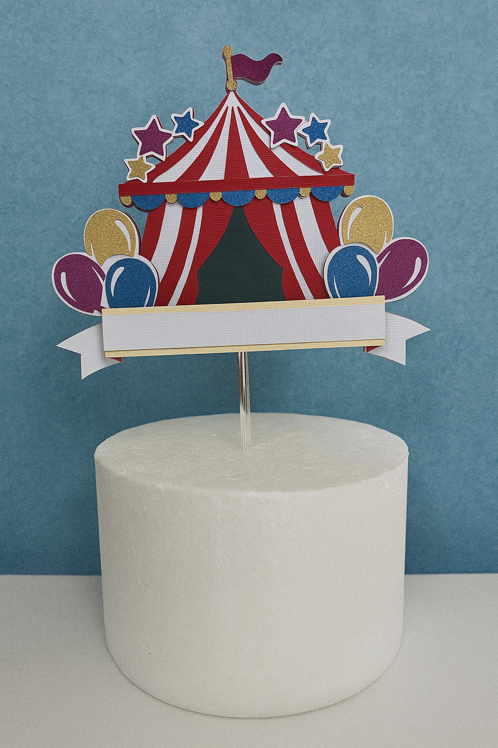 Cake Topper - Circus Carnival