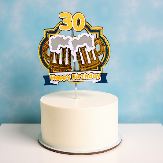 Cake Topper - Beers