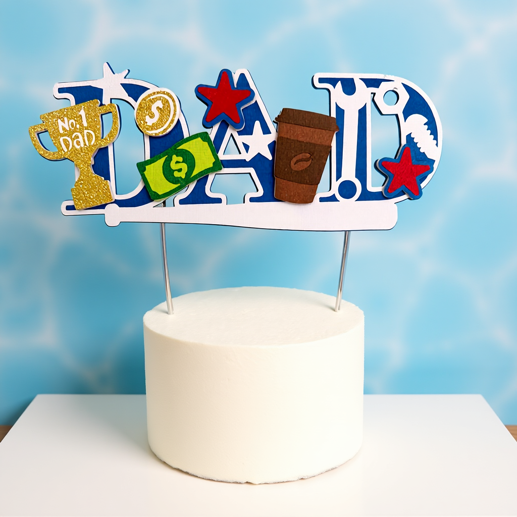 Cake Topper - Dad