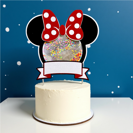 Cake Topper - Minnie Mouse