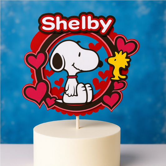 Cake Topper - Snoopy