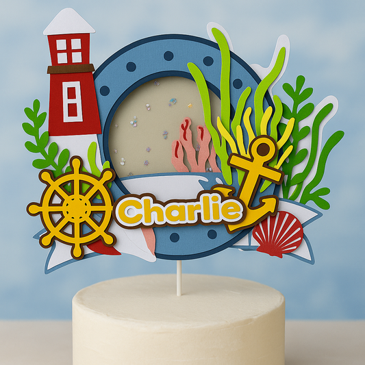 Cake Topper - Under the Sea