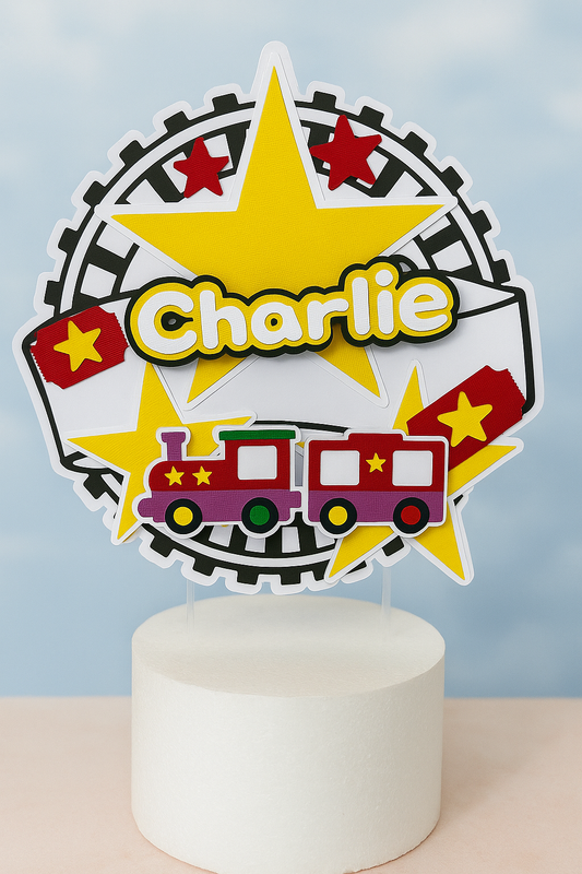 Cake Topper - Trains